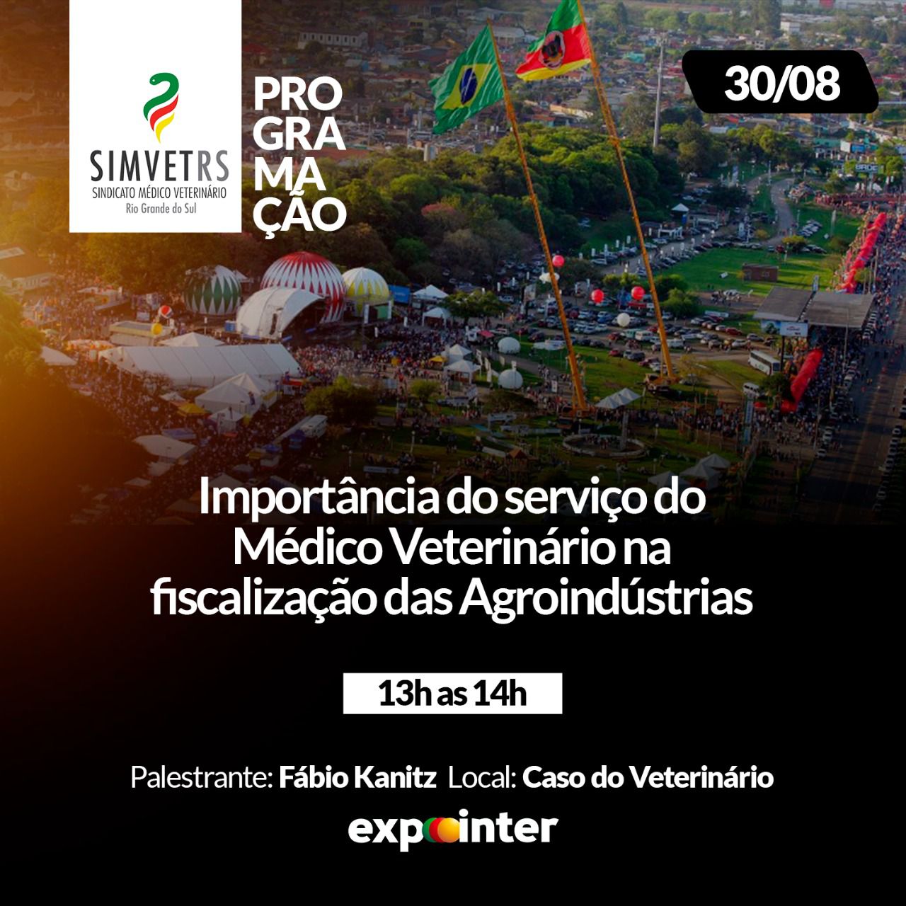 Simvetrs debate na Expointer papel do servidor na fiscalização