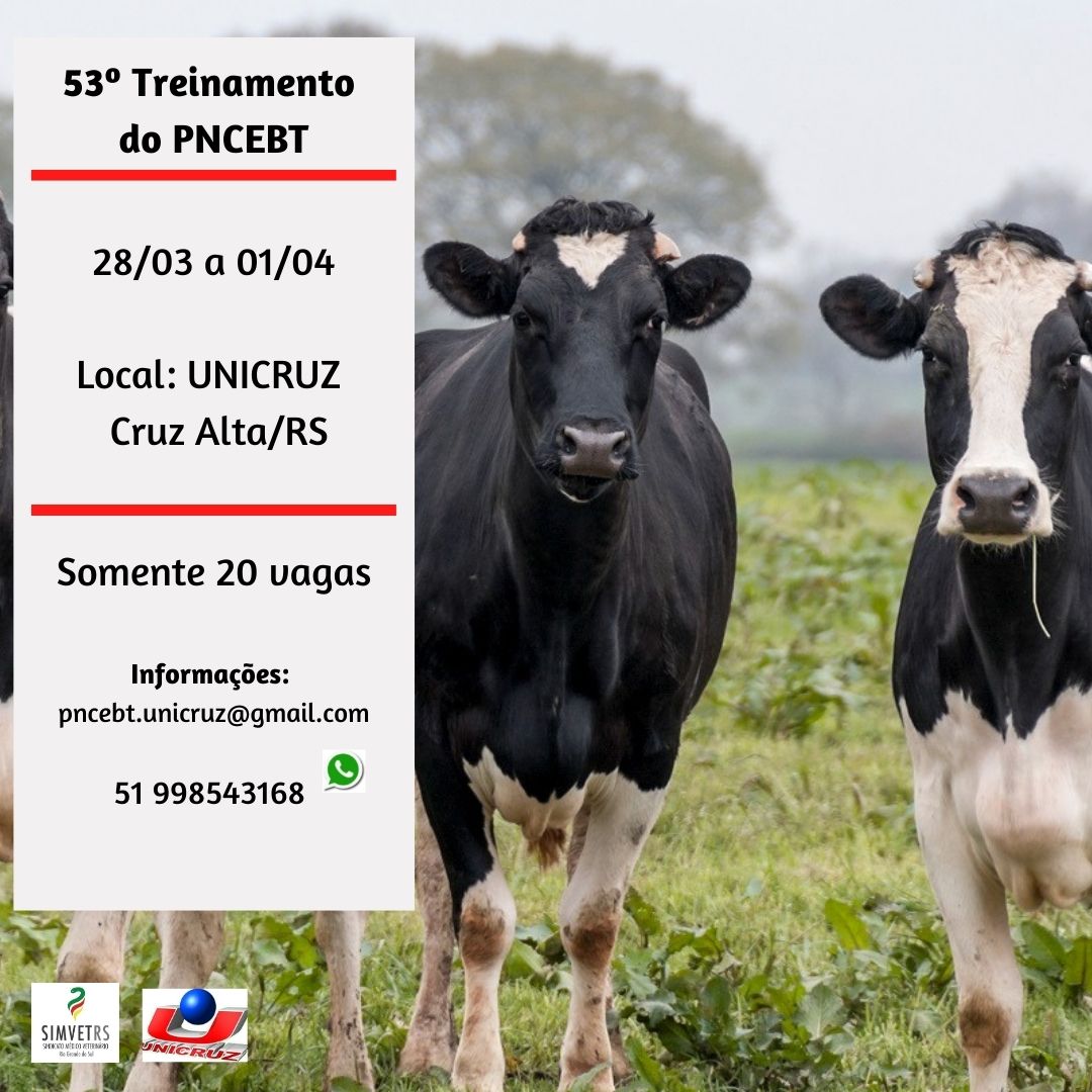 53º Treinamento do PNCEBT