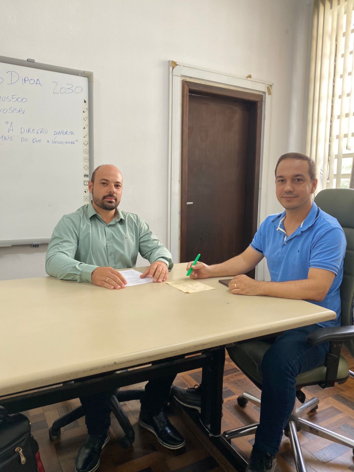 Presidente do SIMVET/RS se reúne com Chefe do DIPOA 
