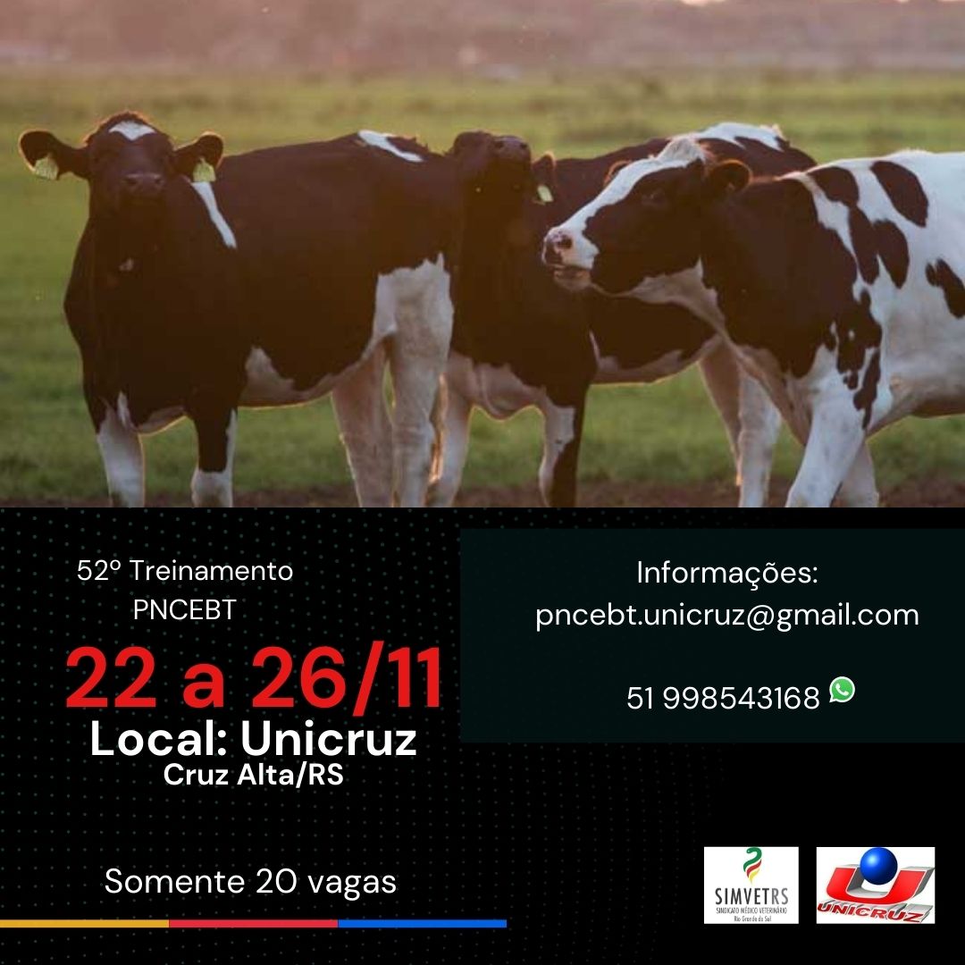 52º Treinamento do PNCEBT